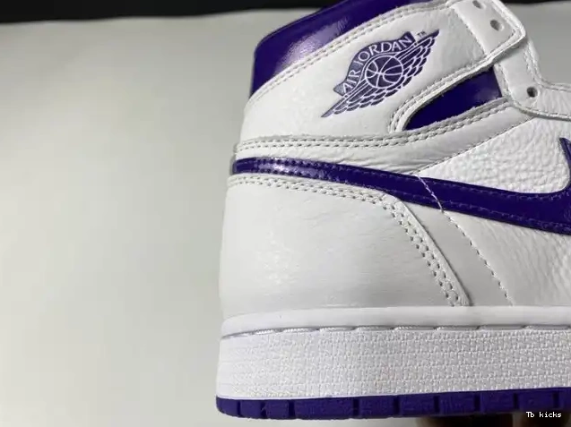 Rep TBK AIR HIGH JORDAN COURT 1 PURPLE RETRO CD0461-151 0617